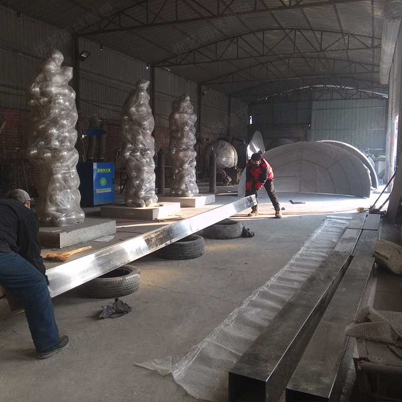 不銹鋼雕塑廠家，不銹鋼雕塑工廠